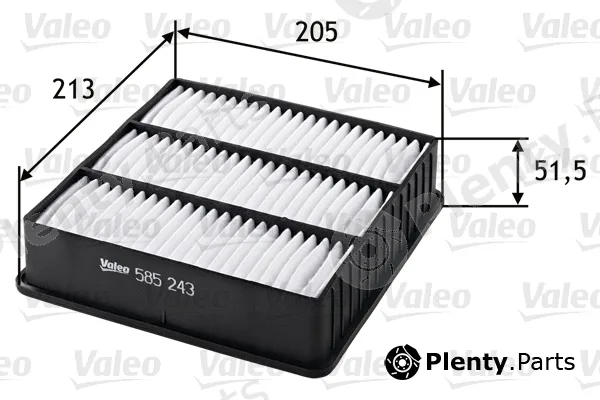 Valeo 585243 — Air Filter