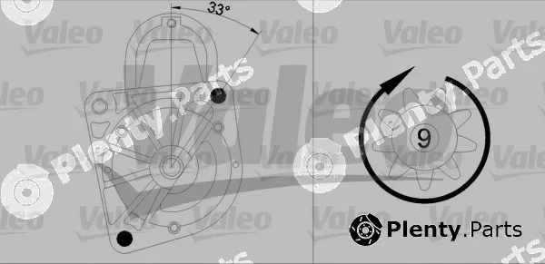 Valeo 458163 — Starter VALEO RE-GEN REMANUFACTURED