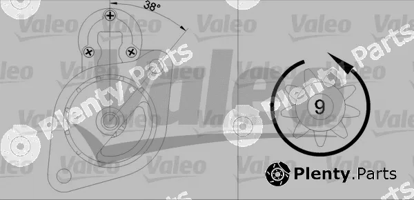 Valeo 433334 — Starter VALEO RE-GEN REMANUFACTURED