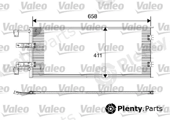 Valeo 817645 — Condenser, air conditioning