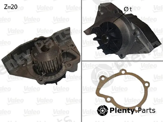 Valeo 506530 — Water Pump, engine cooling