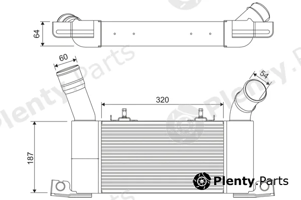 Valeo 822910 — Charge Air Cooler