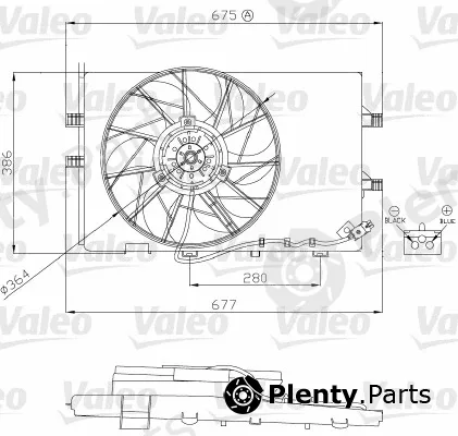 Valeo 696130 — Fan, engine cooling