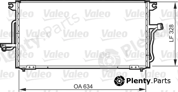 Valeo 818081 — Condenser, air conditioning