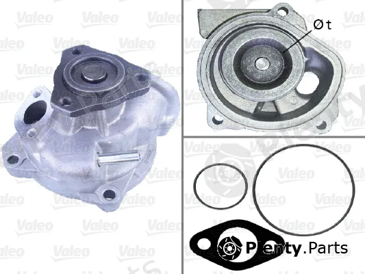 Valeo 506713 — Water Pump, engine cooling