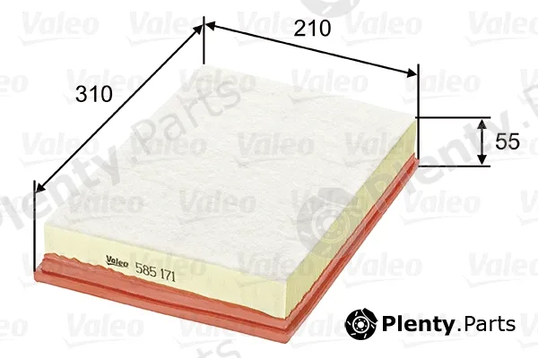 Valeo 585171 — Air Filter