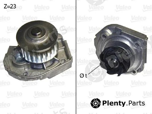 Valeo 506598 — Water Pump, engine cooling