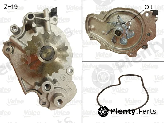 Valeo 506322 — Water Pump, engine cooling