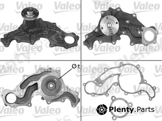 Valeo 506158 — Water Pump, engine cooling