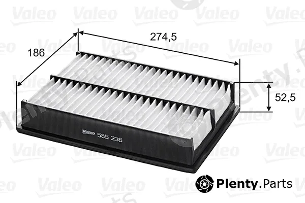 Valeo 585236 — Air Filter