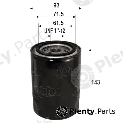 Valeo 586105 — Oil Filter