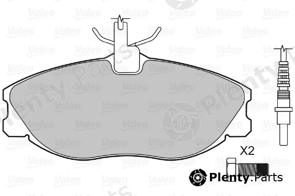 Valeo 598069 — Brake Pad Set, disc brake