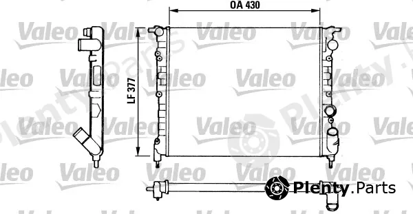 Valeo 883875 — Radiator, engine cooling