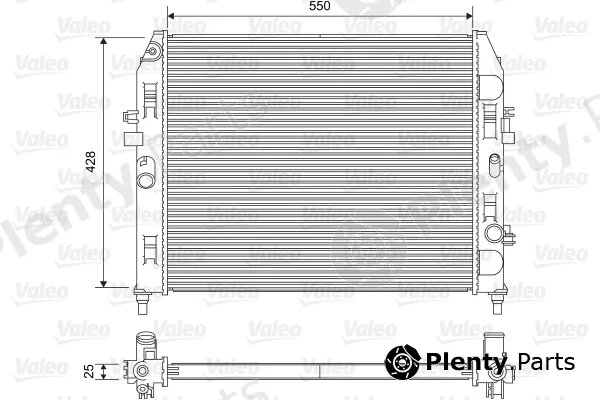 Valeo 701612 — Radiator, engine cooling