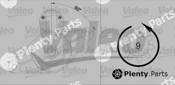 Valeo 455902 — Starter VALEO RE-GEN REMANUFACTURED