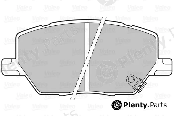 Valeo 601431 — Brake Pad Set, disc brake