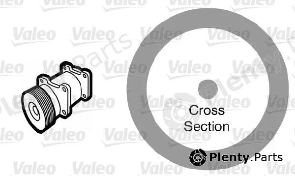 Valeo 508988 — Gasket, coolant pipe