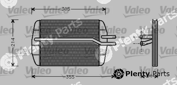 Valeo 812272 — Heat Exchanger, interior heating