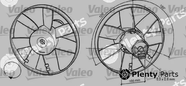 Valeo 696041 — Fan, engine cooling
