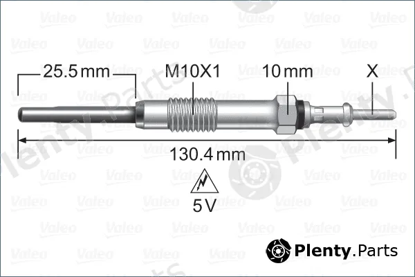 Valeo 345237 — Glow Plug