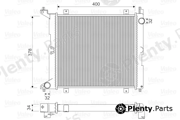 Valeo 731211 — Radiator, engine cooling