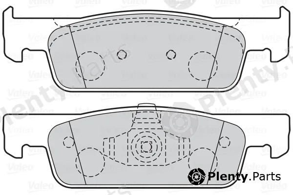 Valeo 670345 — Brake Pad Set, disc brake