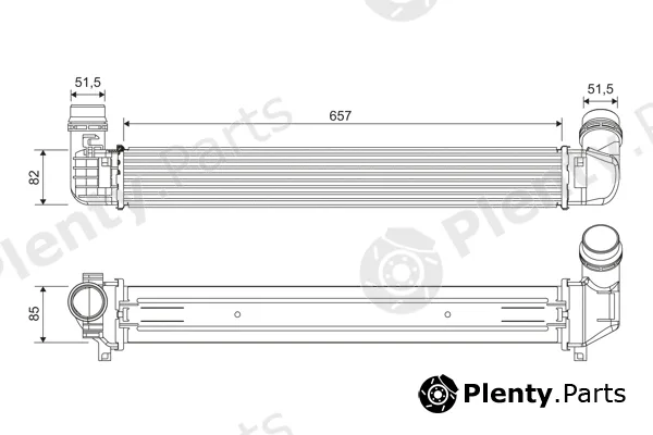 Valeo 818389 — Charge Air Cooler
