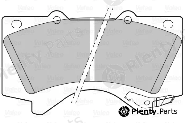 Valeo 301339 — Brake Pad Set, disc brake FIRST