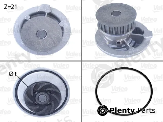 Valeo 506003 — Water Pump, engine cooling