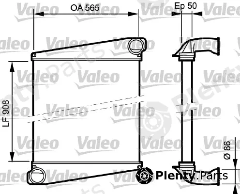 Valeo 818875 — Charge Air Cooler NEW ORIGINAL PART