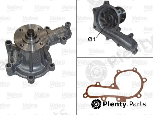 Valeo 506847 — Water Pump, engine cooling