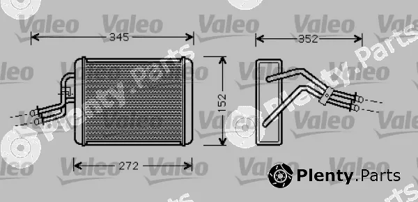 Valeo 812364 — Heat Exchanger, interior heating