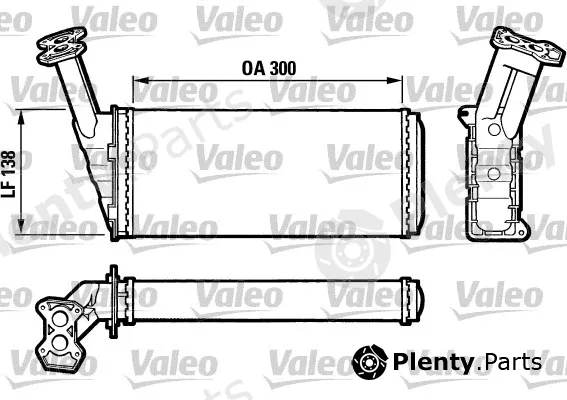 Valeo 812036 — Heat Exchanger, interior heating