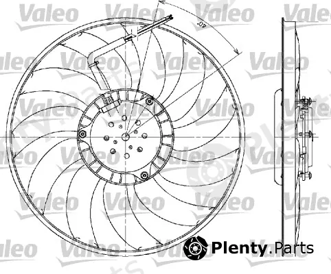 Valeo 698610 — Fan, engine cooling