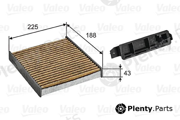 Valeo 701030 — Filter, cabin air VALEO PROTECT MAX