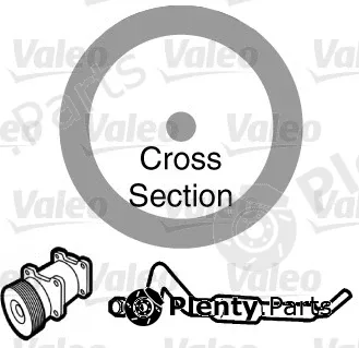 Valeo 509153 — Gasket, coolant pipe