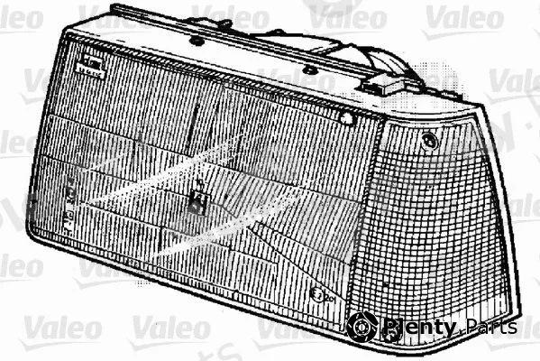 Valeo 063129 — Lens, direction indicator
