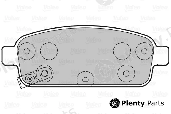 Valeo 601055 — Brake Pad Set, disc brake