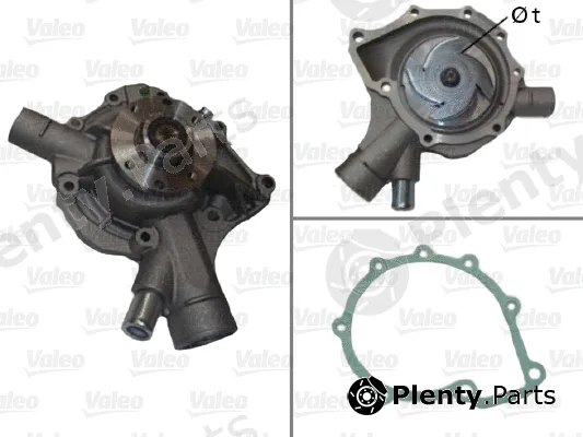 Valeo 506651 — Water Pump, engine cooling