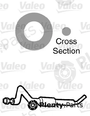 Valeo 509760 — Gasket, coolant pipe