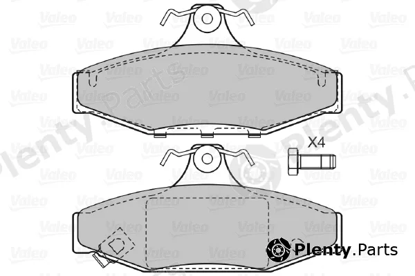 Valeo 598854 — Brake Pad Set, disc brake