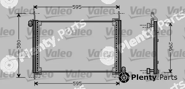 Valeo 818019 — Condenser, air conditioning