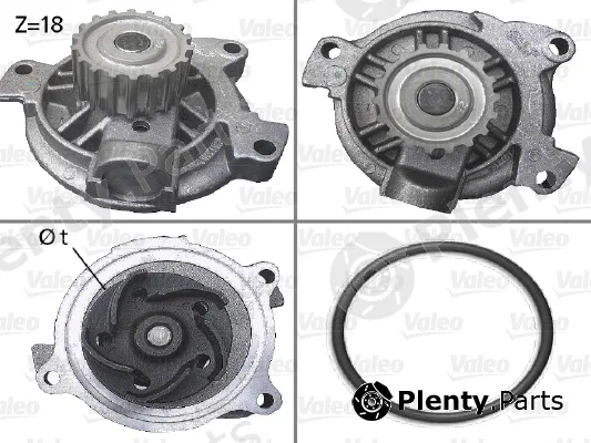Valeo 506488 — Water Pump, engine cooling