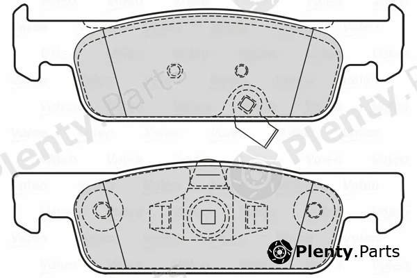 Valeo 601732 — Brake Pad Set, disc brake