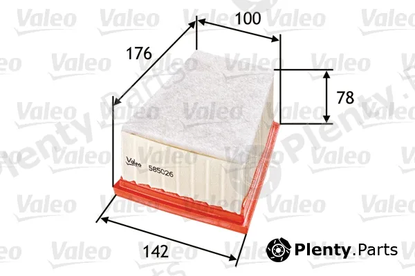 Valeo 585026 — Air Filter