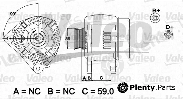 Valeo 437492 — Alternator VALEO RE-GEN REMANUFACTURED