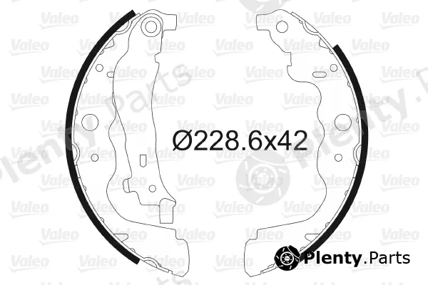 Valeo 564104 — Brake Shoe Set