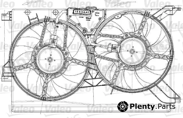 Valeo 696021 — Fan, engine cooling