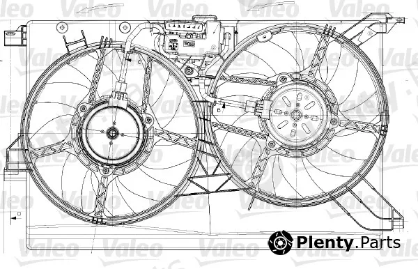 Valeo 696022 — Fan, engine cooling