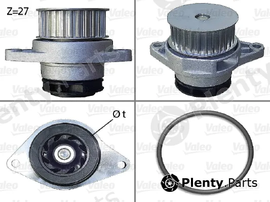 Valeo 506578 — Water Pump, engine cooling